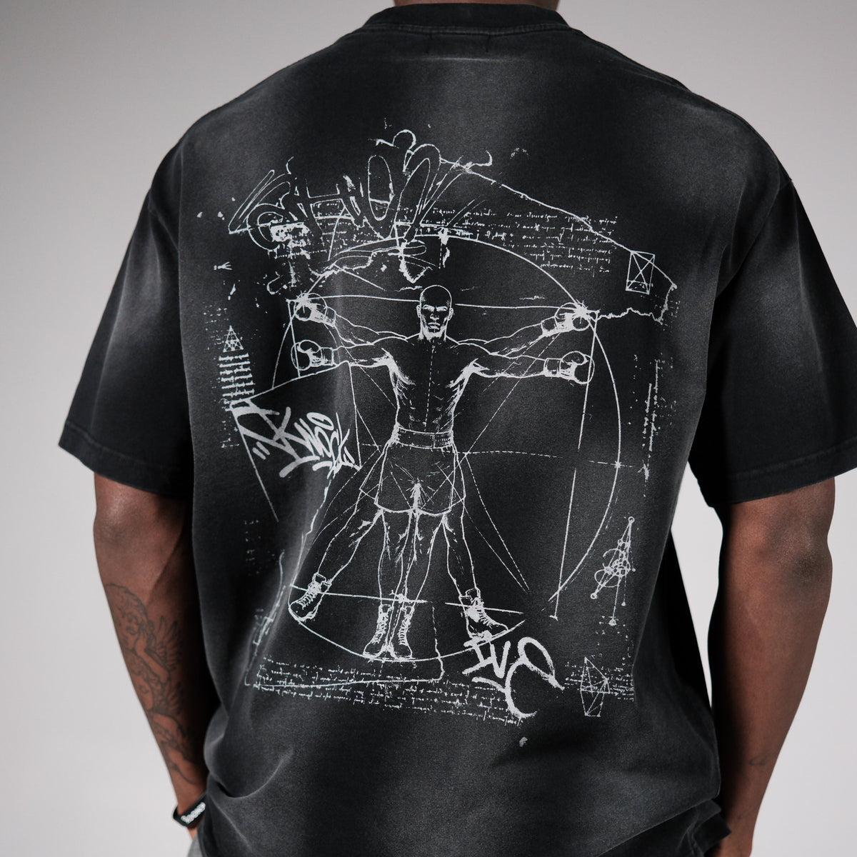ASCENSION TEE VINTAGE BLACK