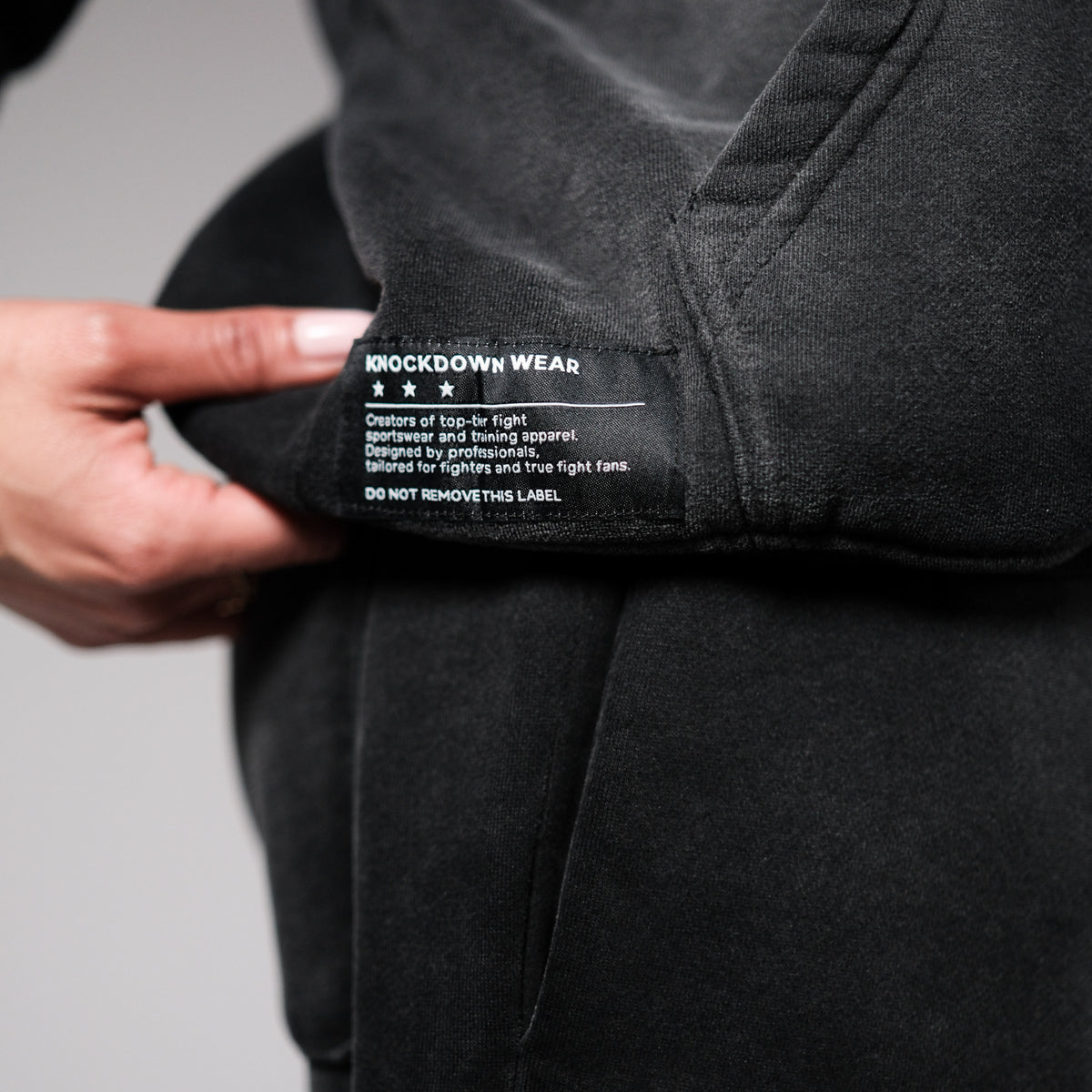 EMBRACE THE STRUGGLE OVERSIZED FADE HOODIE