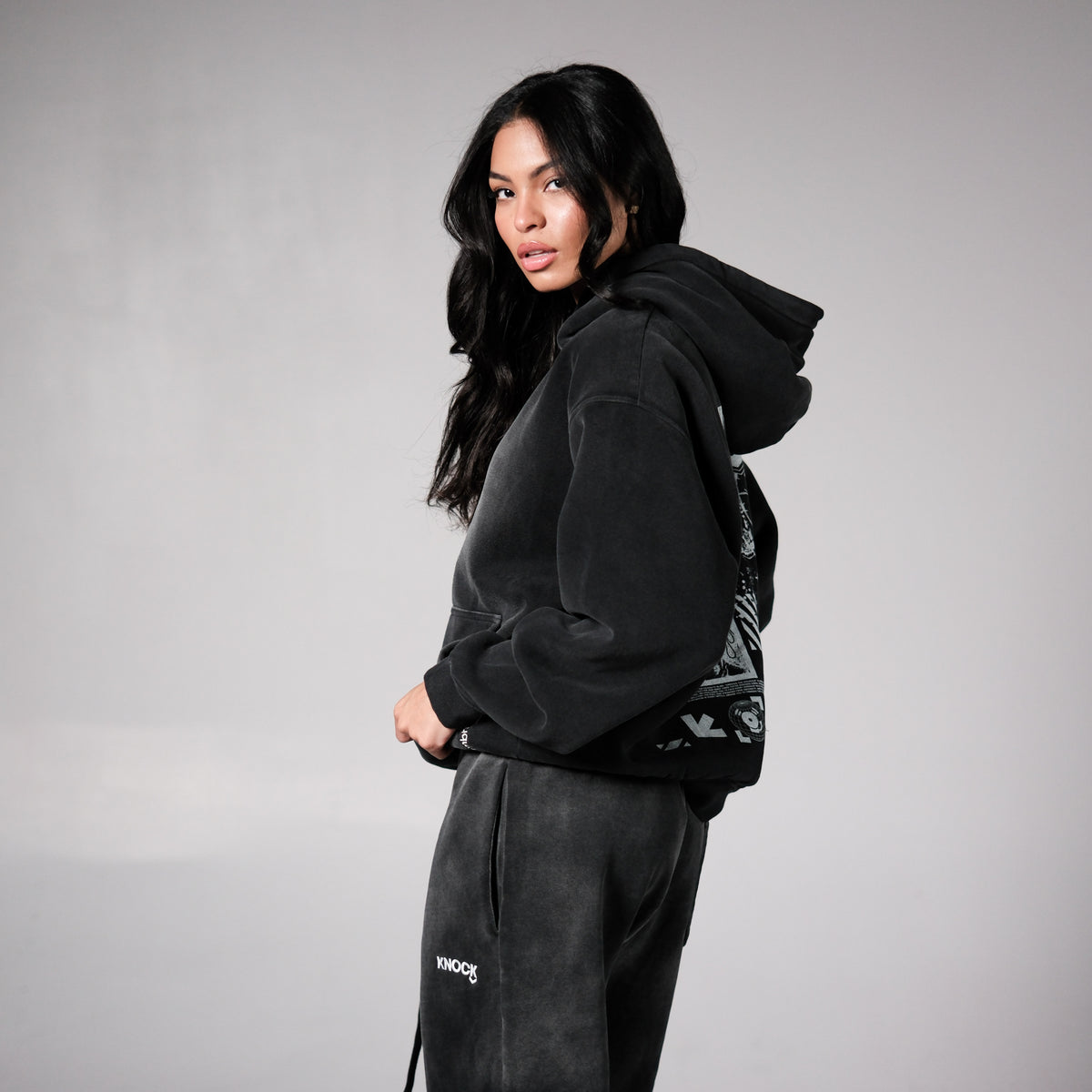 EMBRACE THE STRUGGLE OVERSIZED FADE HOODIE