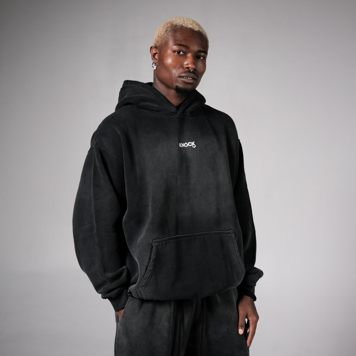 EMBRACE THE STRUGGLE OVERSIZED FADE HOODIE