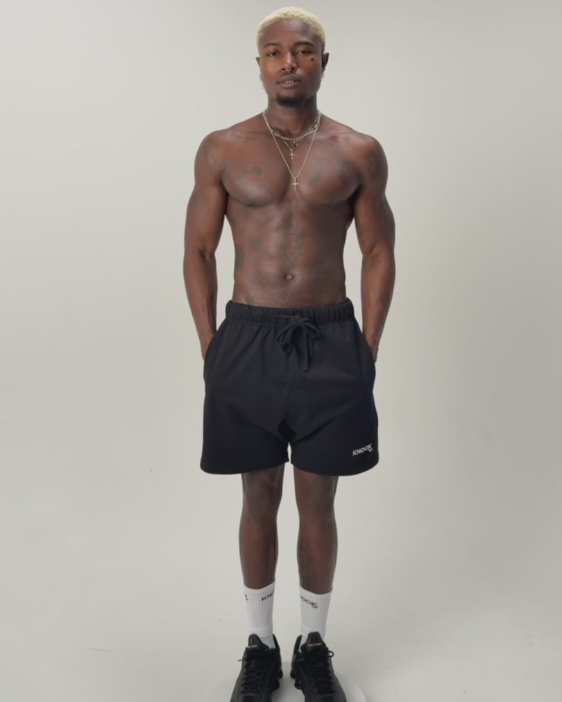 Load video: BLACK SHORTS