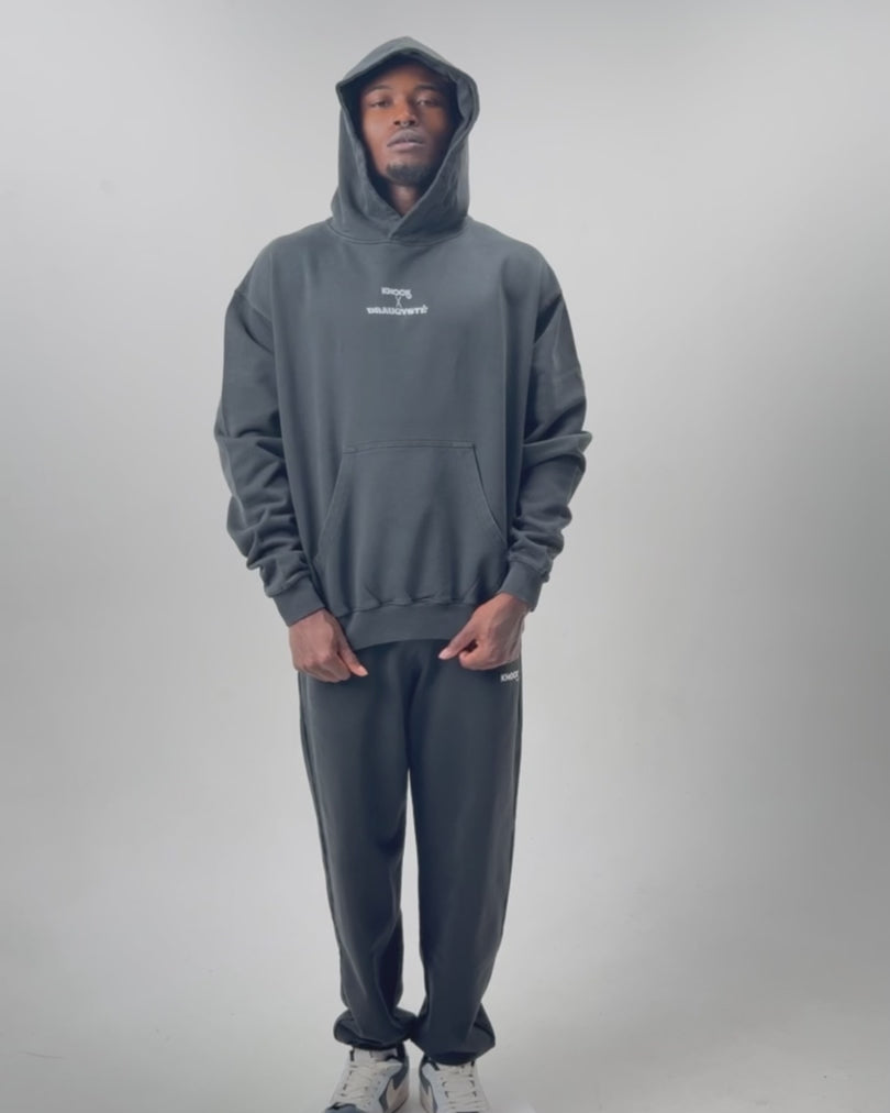 Load video: Pre-Order Draugystė x Knock HOODIE