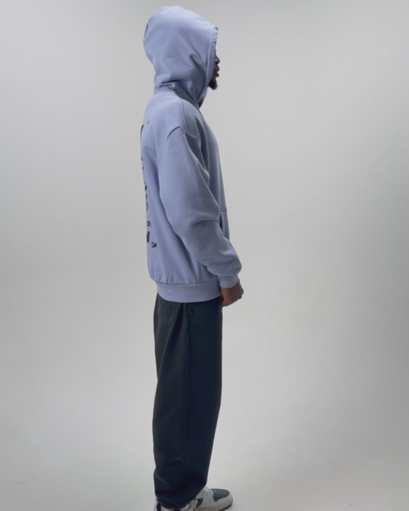 Load video: EMBRACE THE STRUGGLE HOODIE VIOLET EDITION