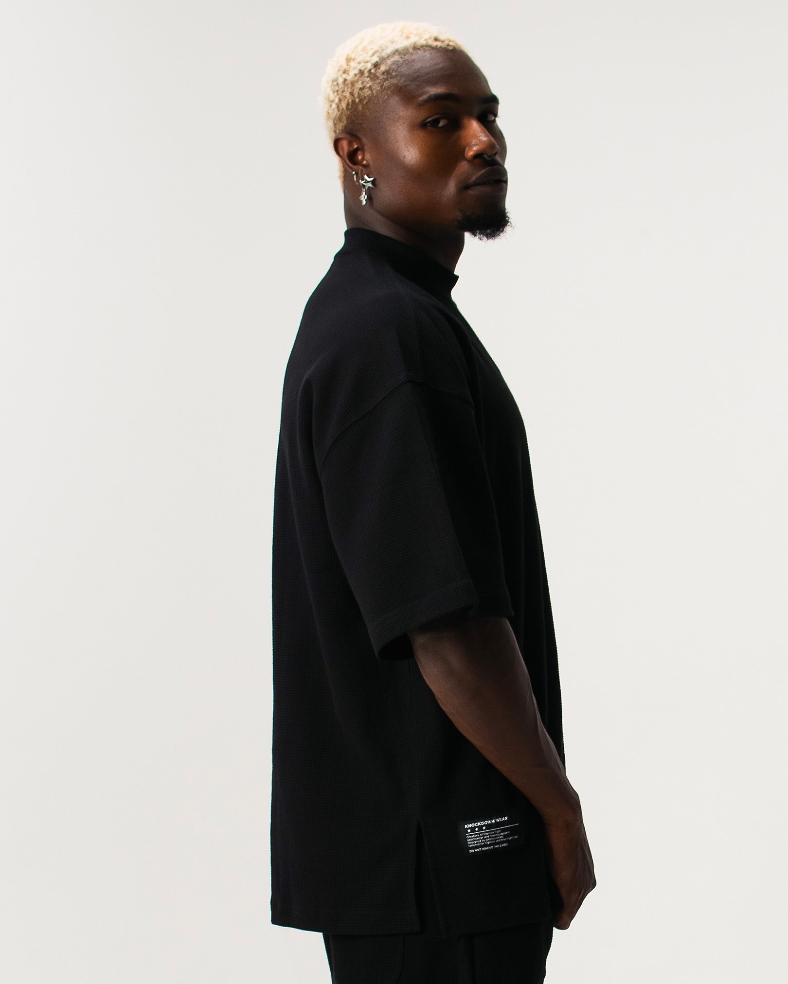 GRID - KNIT TEE